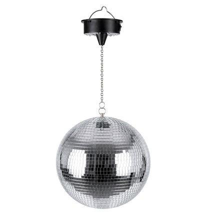 30 cm Disco Ball with Motor & LED Light Effects