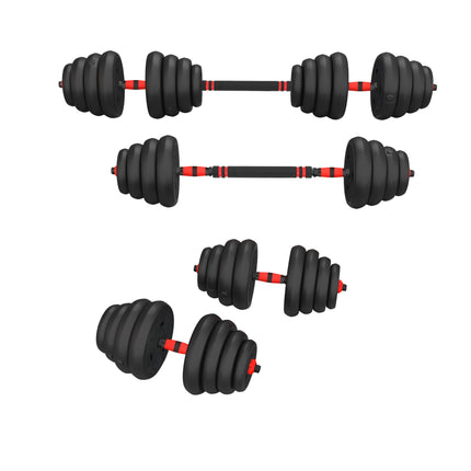 30 kg verstellbares Hantelset, 6-in-1