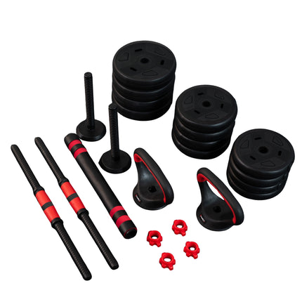30 kg verstellbares Hantelset, 6-in-1