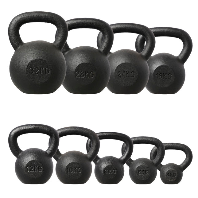 32 kg Gusseisen-Kettlebell für Krafttraining