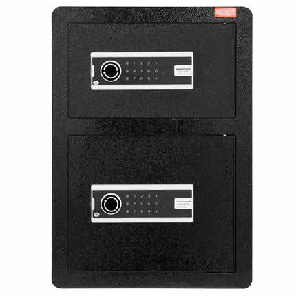 3.5 Cu Ft Double-Door Safe, Keypad and Key Lock