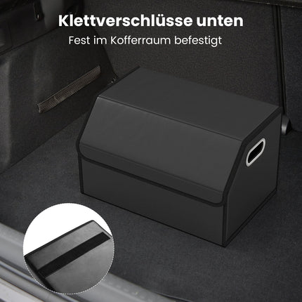 35L Kofferraum-Organizer faltbar mit Deckel & Teiler