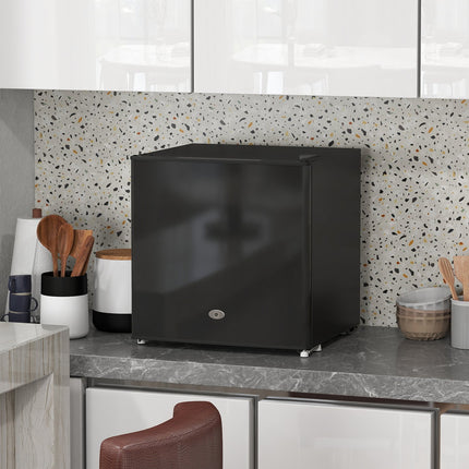 35L Mini-Gefrierschrank, elektrisch, schwarz, einstellbarer Thermostat