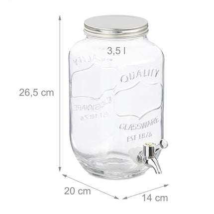Zásobník na nápoje 3.5 litru, 2 ks