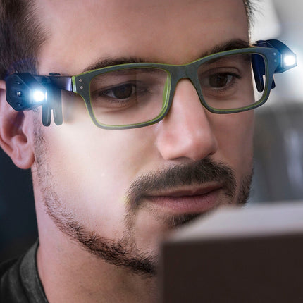 LED klip na brýle 360º InnovaGoods, 2 ks