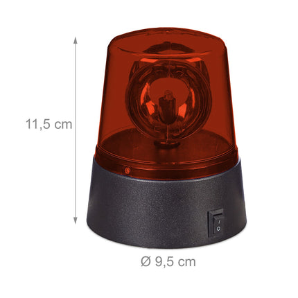 360° Rotating LED Party Lights – Red, Blue, Yellow