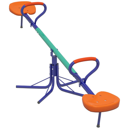 360 Rotating Seesaw for Kids, 2 Seats, UV-Resistant