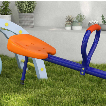 360 Rotating Seesaw for Kids, 2 Seats, UV-Resistant