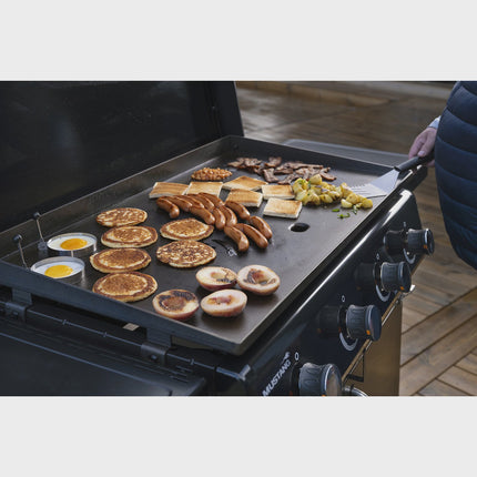 36-Zoll-Karbonstahl-Plancha mit 4 Brennern, 16,4 kW Leistung