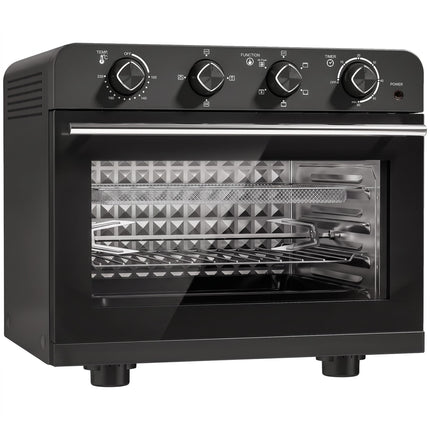 36L Air Fryer Oven with Rotisserie, 1800W, Black