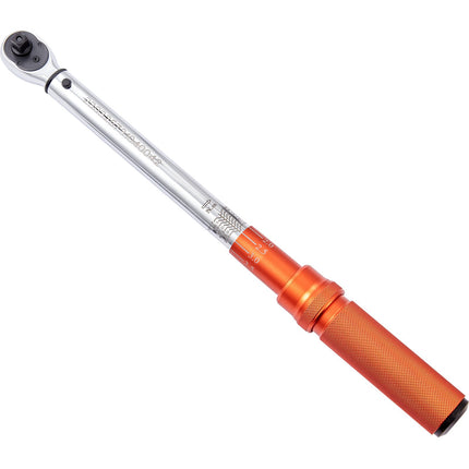 3/8-Inch Click Torque Wrench, 10-80 Ft-Lb, Adapters