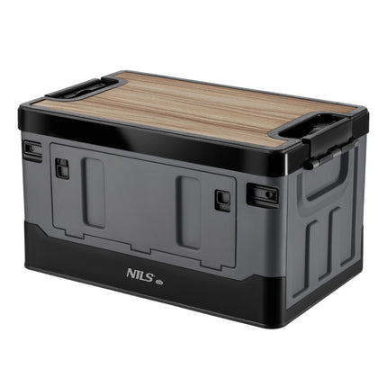 38L Graue Faltbare Transportbox mit Tischplatte