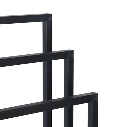 3-Bar Metal Towel Stand – Freestanding Bath Rack