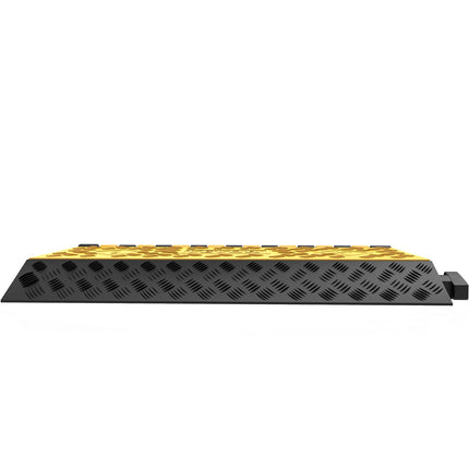 3-Channel Cable Protector Ramp, 6600 lb, 37 x 20 in