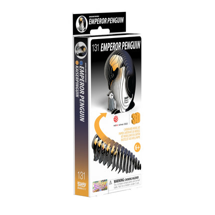 3D-Kartonmodellbausatz – Bastelprojekt Kaiserpinguin