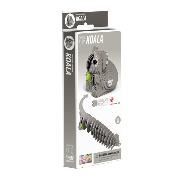 3D kartonová stavebnice – koala, tvoření pro děti