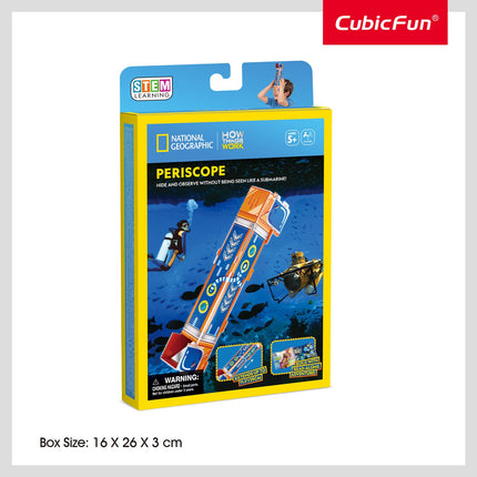 3D-Periskop-Puzzle, National Geographic, Spaß für jedes Alter