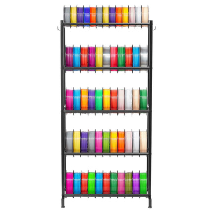 3D Printer Filament Storage Rack – 5-Tier, 45 Spools