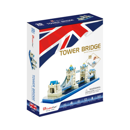 3D puzzle model Tower Bridge pro tvořivou zábavu