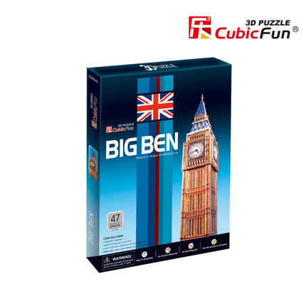 3D-Puzzle des Big Ben – Unterhaltsames und fesselndes Bauerlebnis