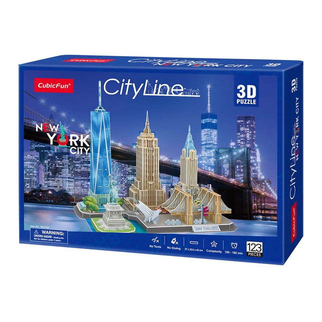 3D-Puzzle von New York City – Unterhaltsam, fesselnd, lehrreich