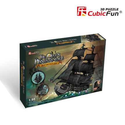 3D-Puzzle des Schiffs Queen Anne's Revenge, Spaß für jedes Alter