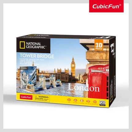 3D puzzle Tower Bridge – zábavná a poutavá aktivita