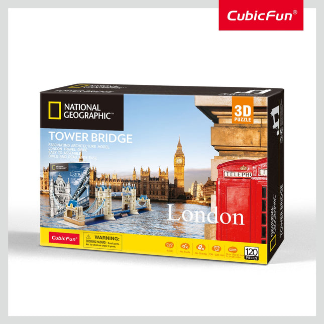 3D Puzzle of Tower Bridge – Fun and Engaging Activity