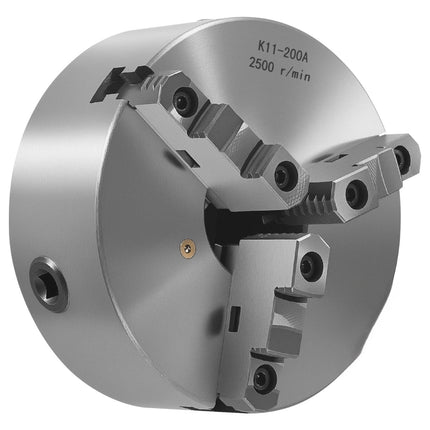 3-Jaw Lathe Chuck 8 in, Self-Centering, 2-1/4-8