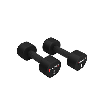 3 KG Polyurethan-Hanteln, 2er-Set