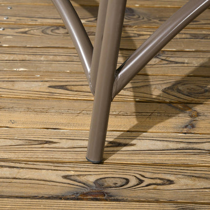 Gartensitzgruppe aus Polyrattan – 3-teilig mit Tisch und Auflagen
