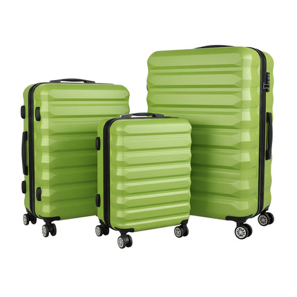 3-teiliges Hartschalenkoffer-Set mit Rollen