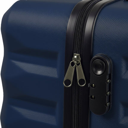 3-teiliges Hartschalenkoffer-Set mit Rollen