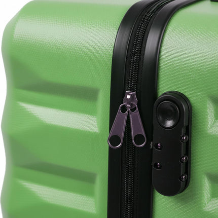 3-teiliges Hartschalenkoffer-Set mit Rollen