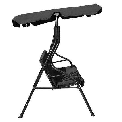 3-Seater Garden Swing with Adjustable Canopy