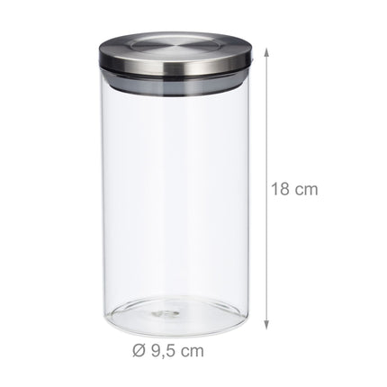 3 Vorratsgläser 1000 ml