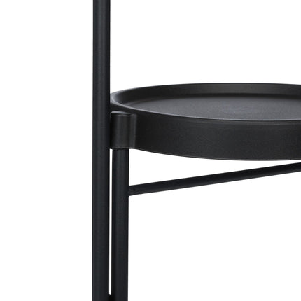 3-Tier Plant Stand, Foldable Steel & Plastic