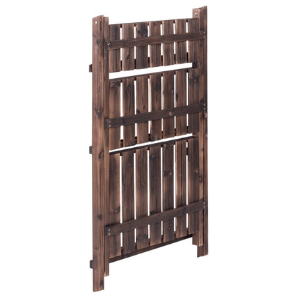 Pflanzenständer 3-stöckig, klappbar, Blumenständer, Pflanzenregal, 60 x 33 x 93 cm, Braun