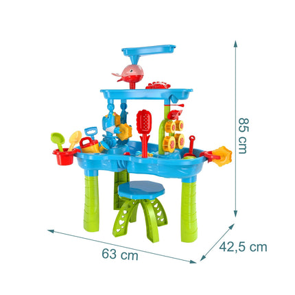 3-Tier Water Play Table with Accessories