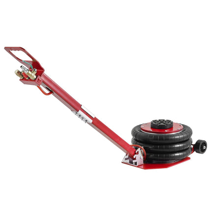 3 Ton Triple Bag Air Jack, 17.7 in Lift, Long Handle