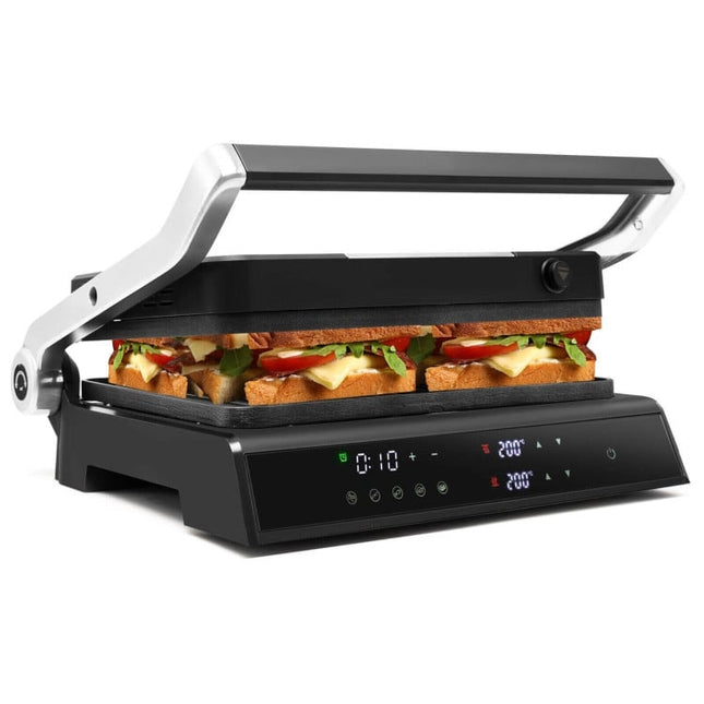 3-in-1 1800W Panini-Pressgrill mit Antihaft-Platten Elektrogrill