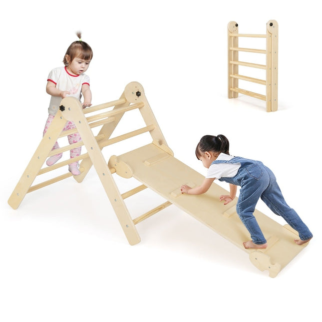 3-in-1 verstellbares Kletterdreieck-Set für Kinder