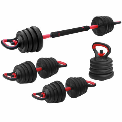 Ensemble de poids réglable 3 en 1 15 kg