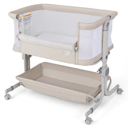 3-in-1 Babyreisebett mit Matratze, höhenverstellbar