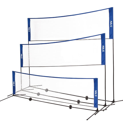 3-in-1 Badminton, Tennis, Volleyball Net Set