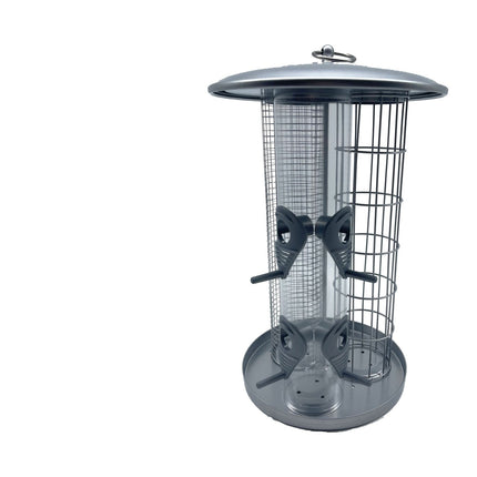 3-in-1-Vogelfutterhaus mit Schale für Wildvögel