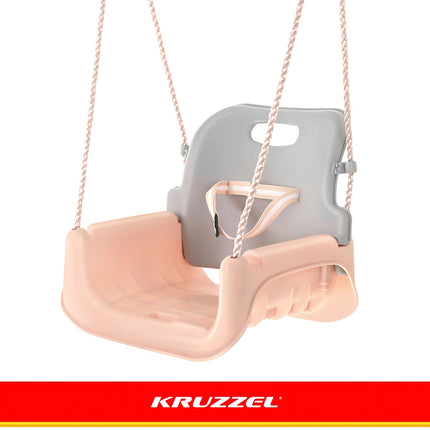 3-in-1 Children's Swing, Adjustable Ropes, 30kg Capacity