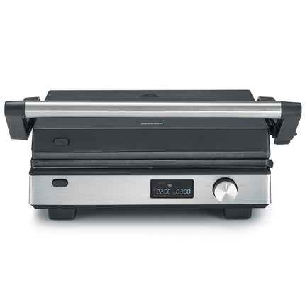 3-in-1 Kontaktgrill, 29x23cm, Panini, Belgische Waffeln, Burger