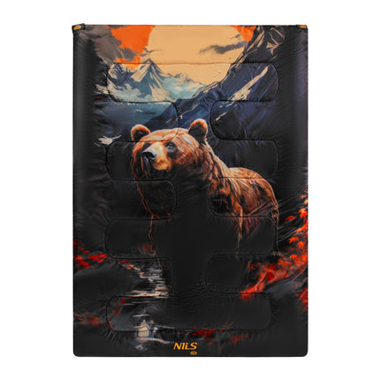 3-in-1 Doppelschlafsack, Bärendesign