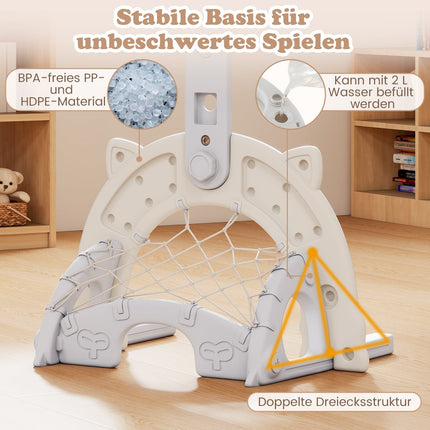 3-in-1 Sportcenter für Kinder: Basketball, Fußball, Golf